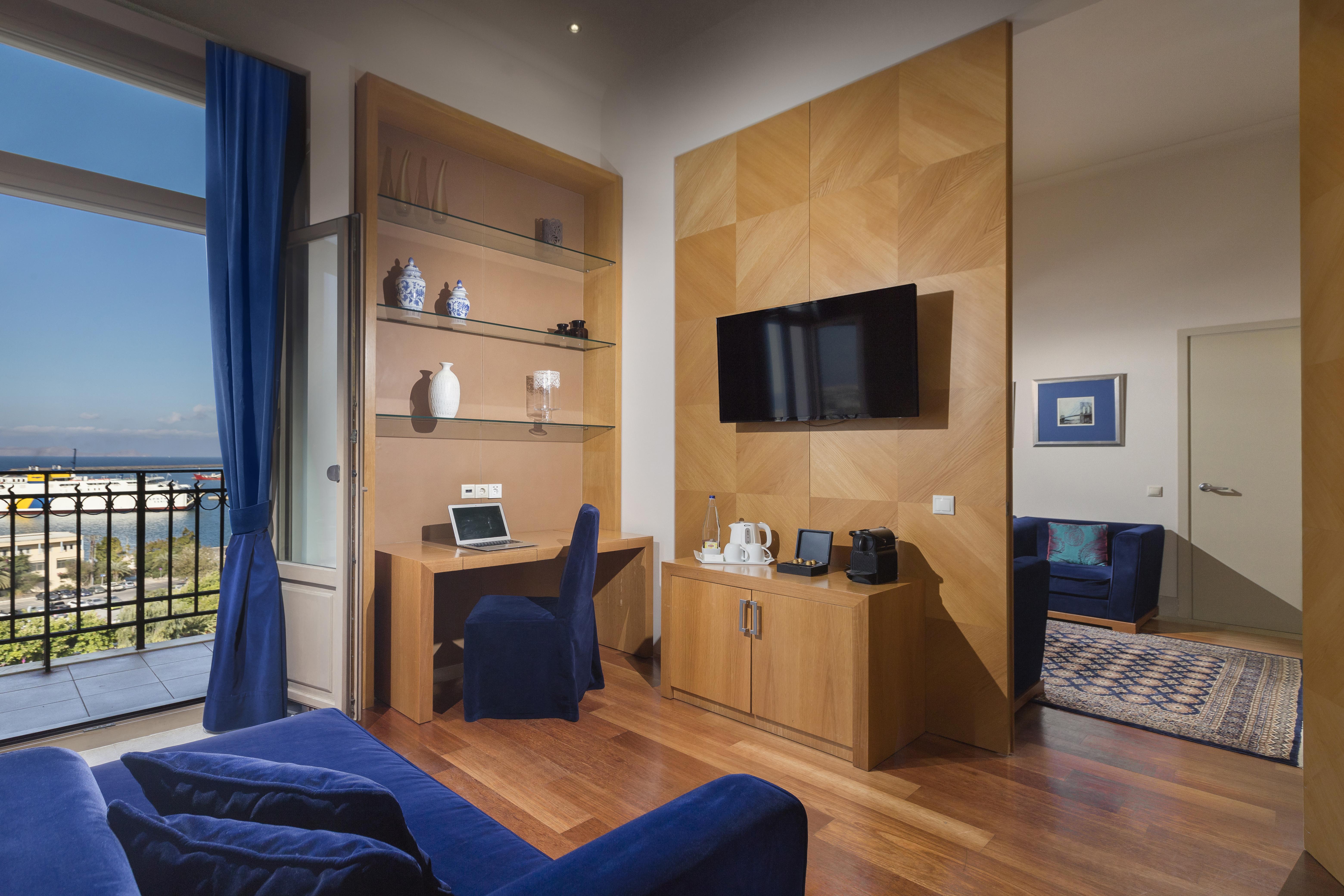 Gdm梅格荣历史纪念碑酒店 伊拉克利翁 外观 照片 A room at the hotel