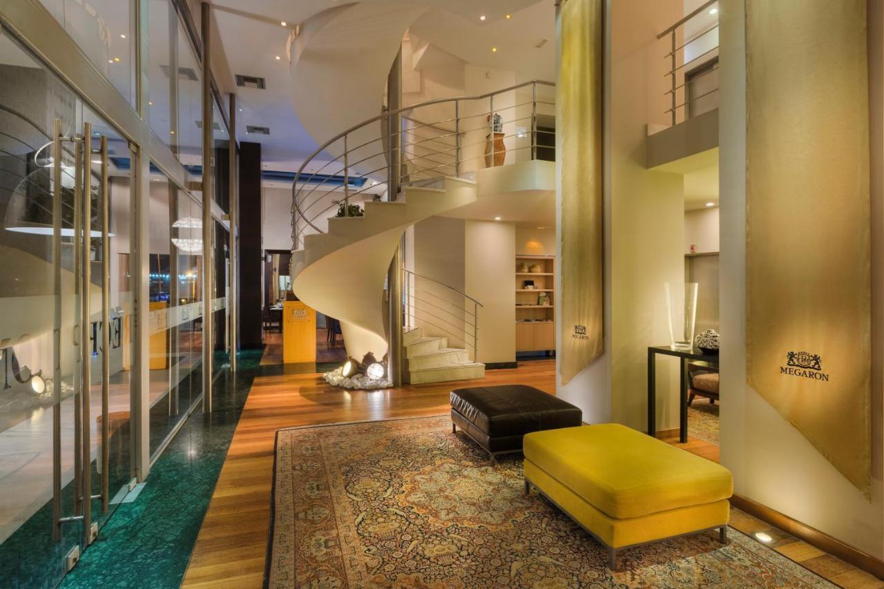 Gdm梅格荣历史纪念碑酒店 伊拉克利翁 外观 照片 The interior of the hotel